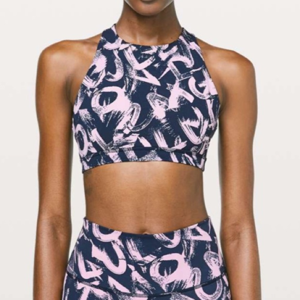 Lululemon Free To Be Serene Bra High Neck size 4